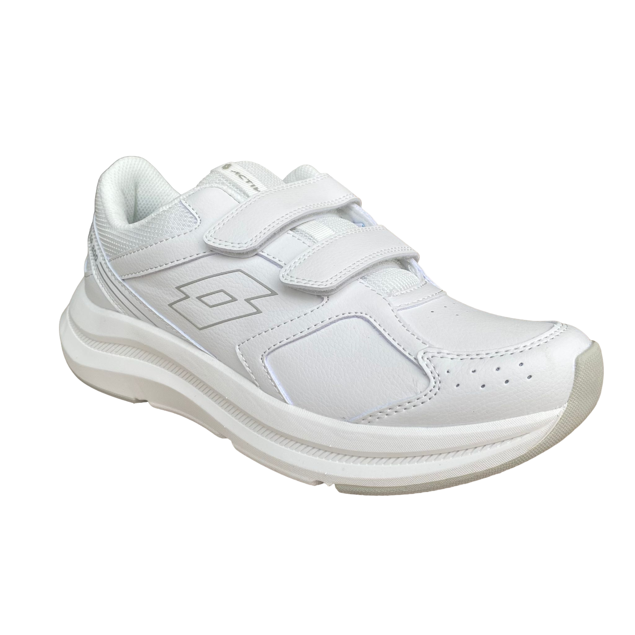 Lotto scarpa da corsa con strappo da uomo Speedride 809 II S 221371 010 bianco