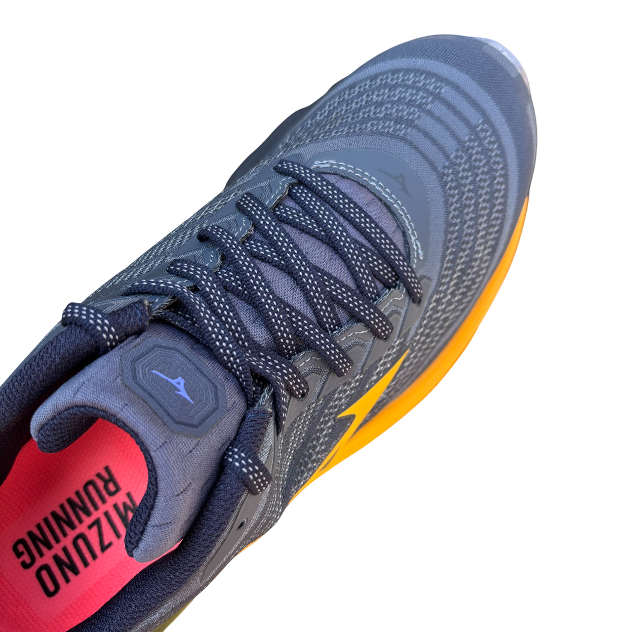 Mizuno Scarpa Running Uomo Wave Horizon 8 Granito-Blu J1GC252651 - Vista Dall'Alto