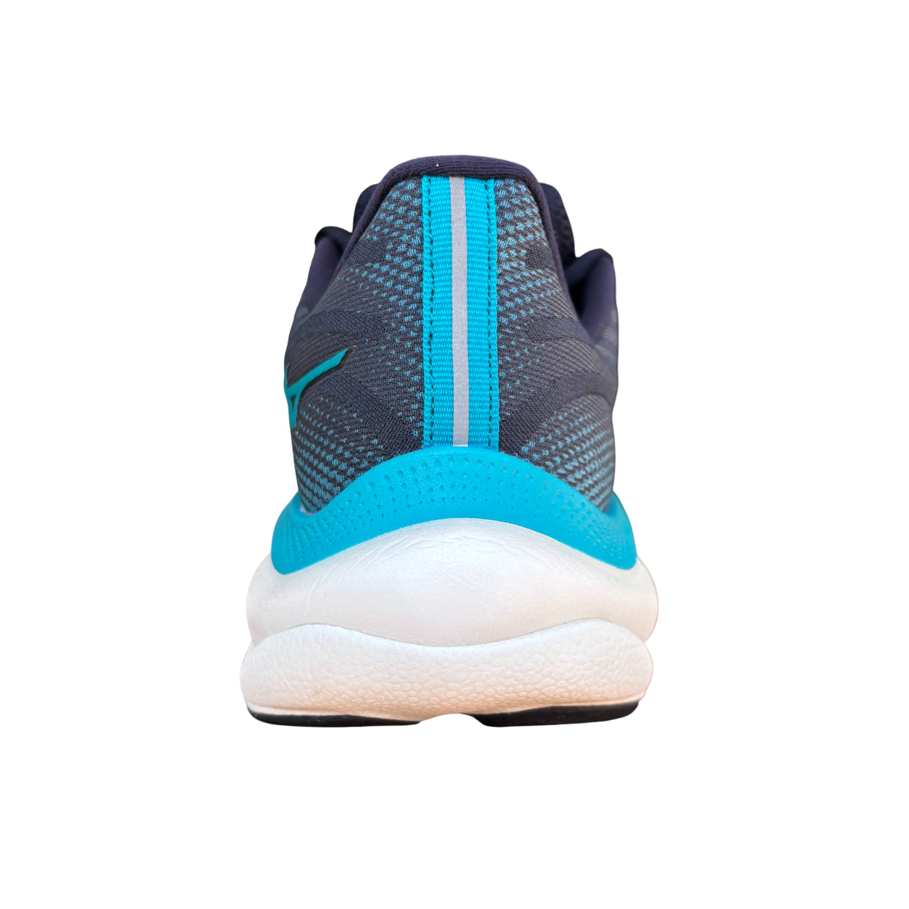 Mizuno Scarpa Running Uomo Wave Sky 9 Blu J1GC250201 - Vista Tallone