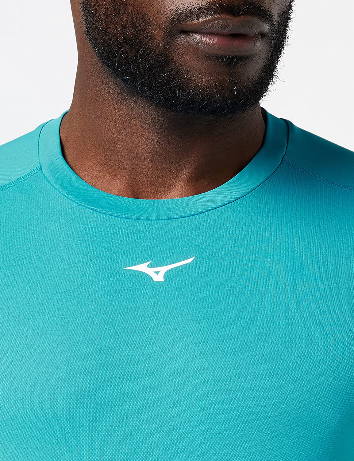 Mizuno maglietta manica corta da uomo per la corsa Sun Protect J2GA1022 20 algiers blue 3