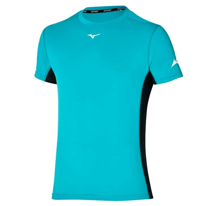 Mizuno maglietta manica corta da uomo per la corsa Sun Protect J2GA1022 20 algiers blue 4