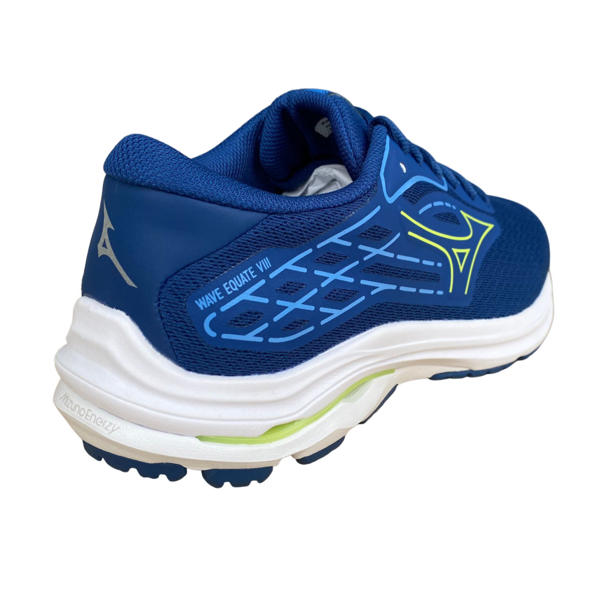 Mizuno scarpa da corsa da uomo Wave Equate 8 J1GC244802 blu verde