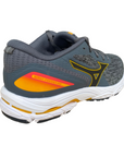 Mizuno scarpa da corsa da uomo Wave Prodigy 5 J1GC231053 grigio arancio