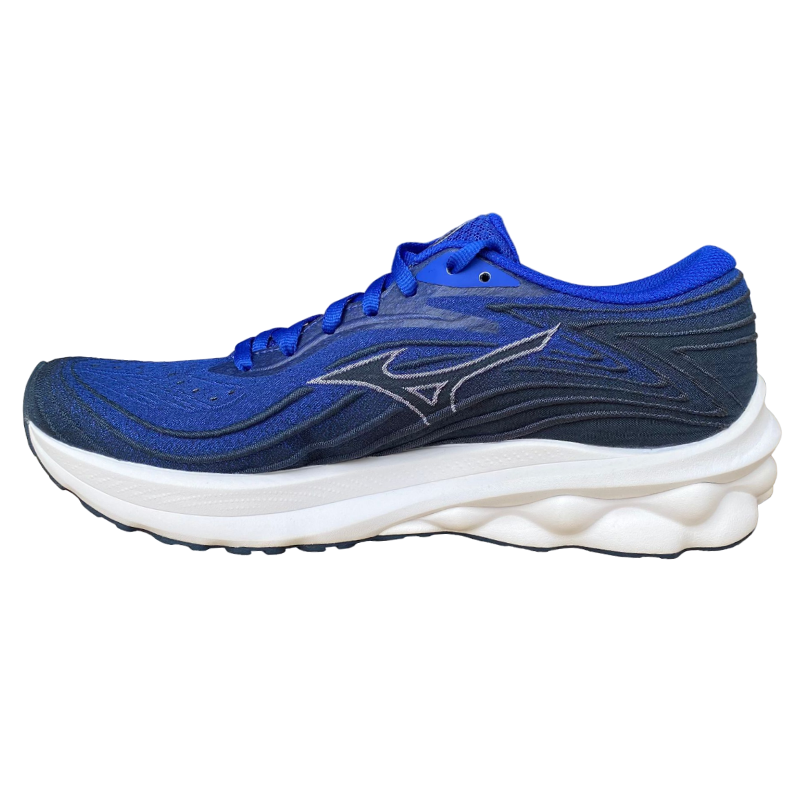 Mizuno scarpa da corsa da uomo Wave Skyrise 5 J1GC240903 azzurro blu bianco