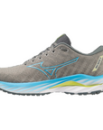 Mizuno anti-pronation men's running shoe Wave Inspire 19 J1GC234451 grey-blue