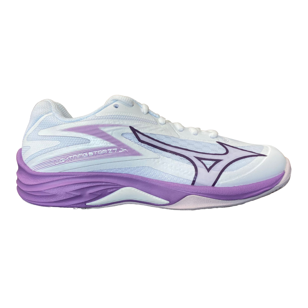 Mizuno scarpa da pallavolo da ragazze Lightning Star Z7 V1GD230310 bianco-viola