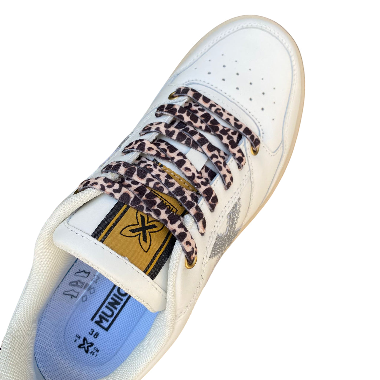 Munich Legit 99 Sneakers Donna Bianco-Grigio Vista Dall&#39;Alto