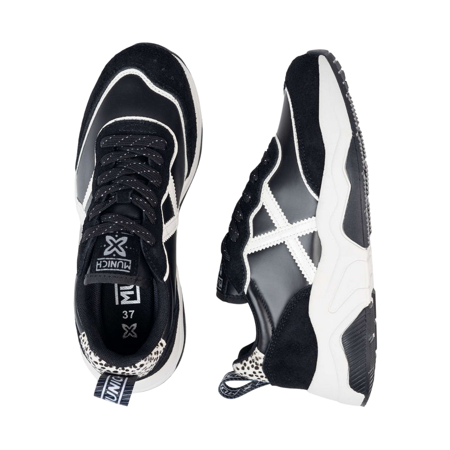 Munich Wave Nera - Sneaker Donna 8770176 - vista dall&#39;alto