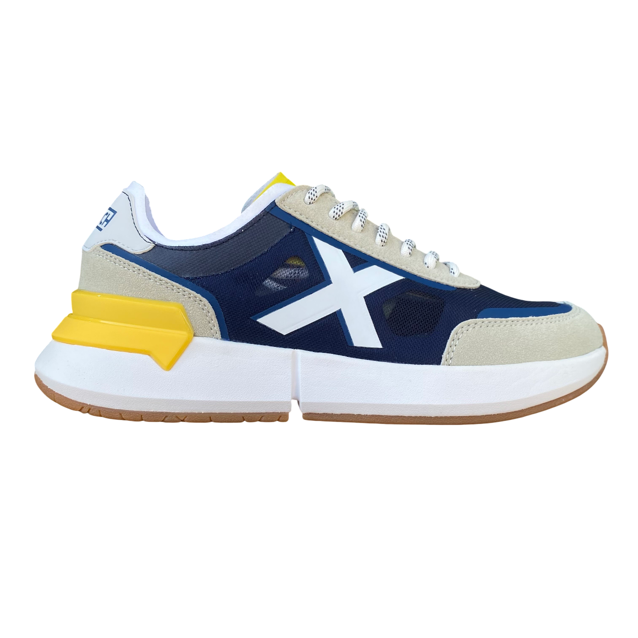 Munich scarpa sneakers da uomo Versus LS 4173 101 blu-beige