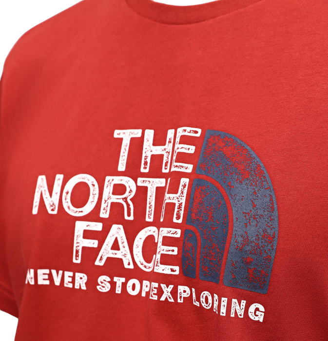 The North Face maglietta manica corta da uomo Rust 2 ruggine