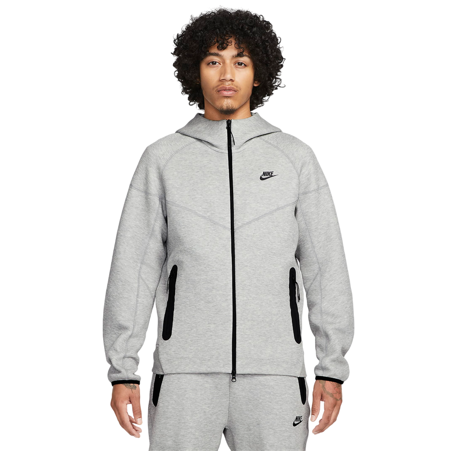 Nike Felpa con cappuccio da adulto Sportswear Tech Windrun FB7921-063 grigio