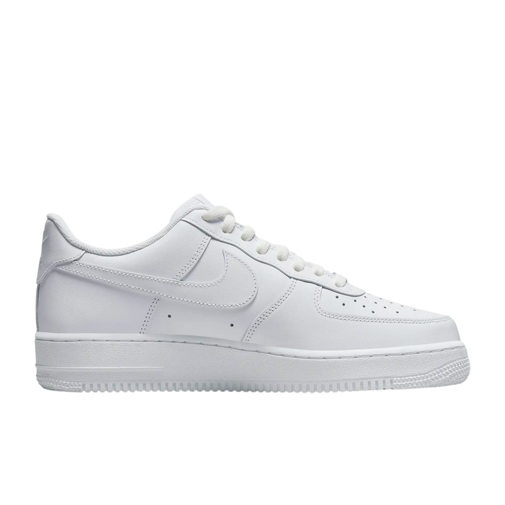 Nike Air Force 1 '07 CW2288 111 sneakers bianche uomo vista laterale sinistro