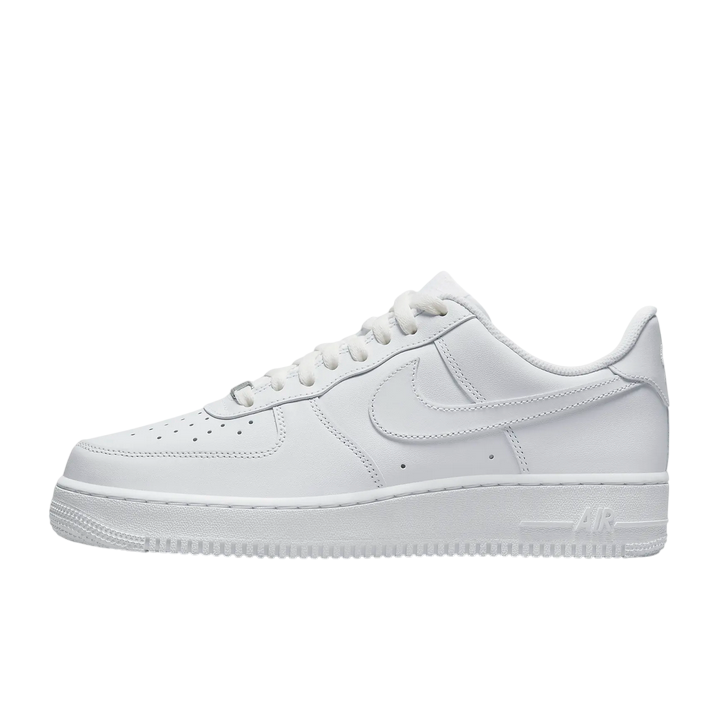 Nike Air Force 1 '07 CW2288 111 sneakers bianche uomo vista laterale destro