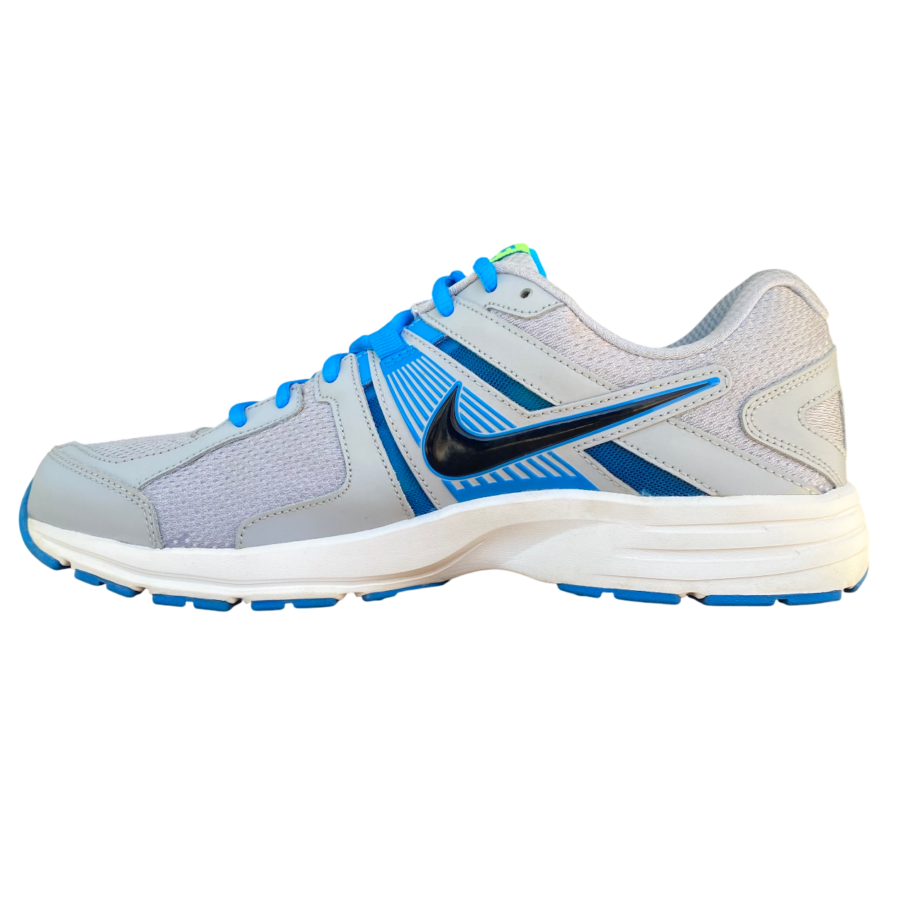 Scarpe da ginnastica da uomo Nike Dart 10 modello 580523 013 colore grigio, ideali per running e allenamento - interno