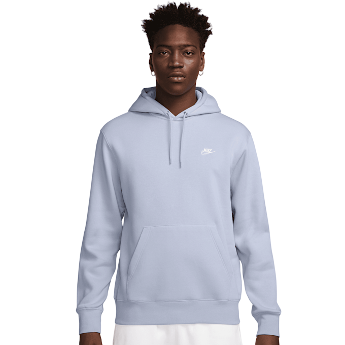 Felpa Nike FN3859-057 colore Glicine vista posteriore con cappuccio