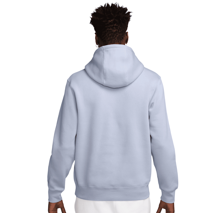 Felpa Nike FN3859-057 colore Glicine vista posteriore con cappuccio