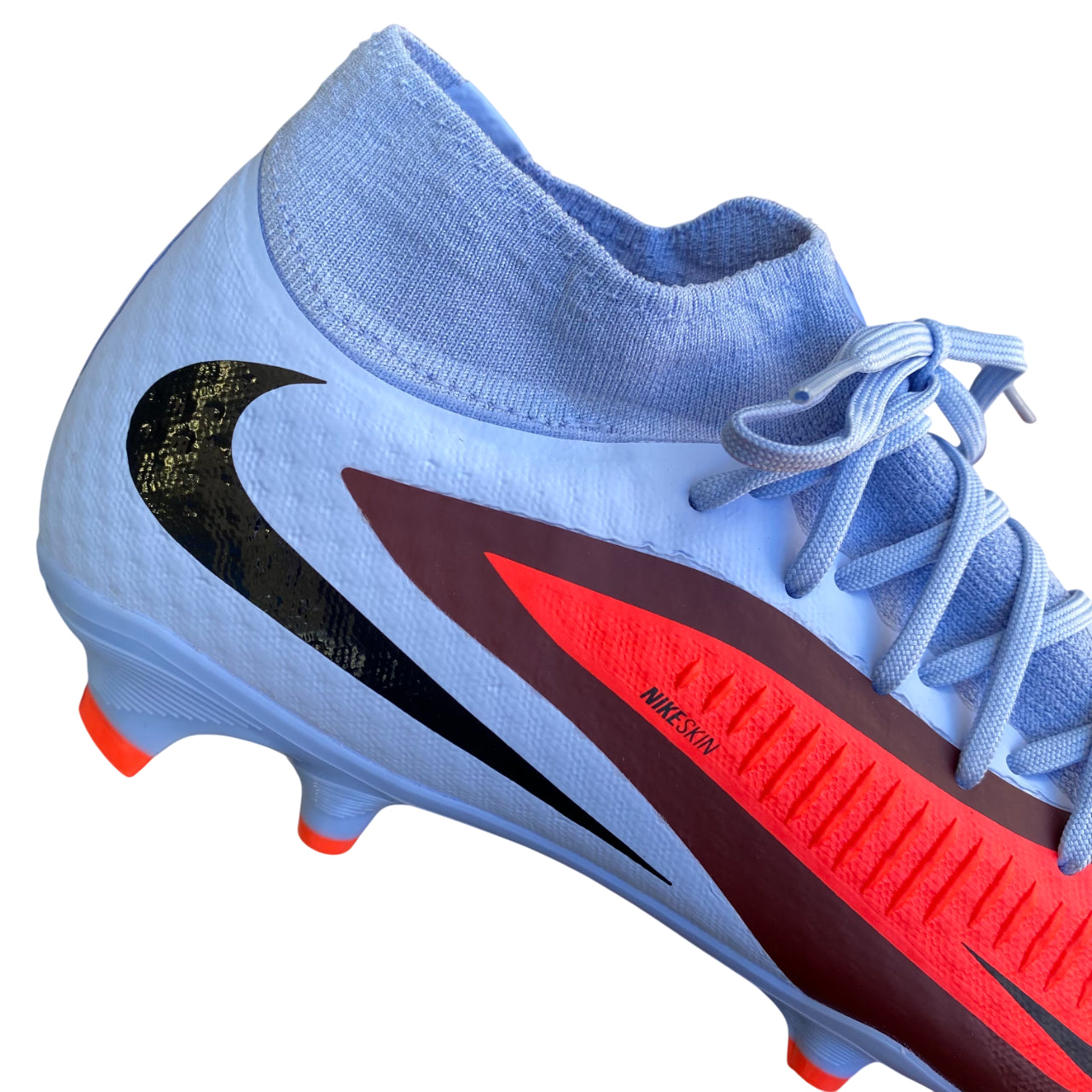 Nike Phantom 6 Academy Scarpa Calcio Multiterreno Royal Tint HQ2278-400 - tallone