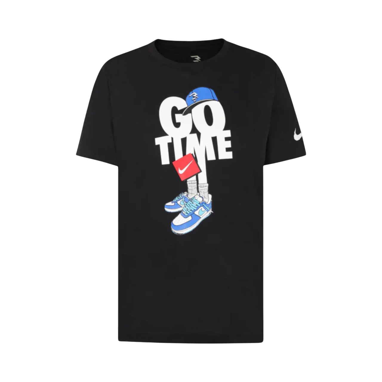 Nike maglietta manica corta junior Go Time Capmando 9Q1104-023 nero - Streetwear e Sport