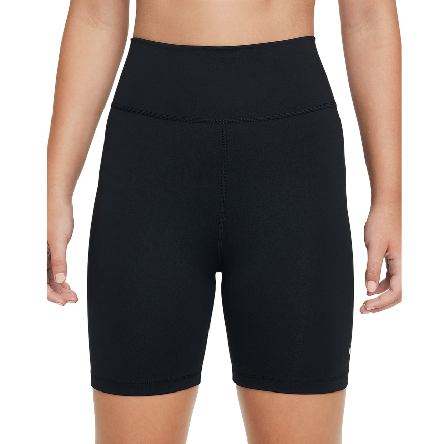 Nike pantaloncino elasticizzato da ragazza Dri-FIT 13 cm ONE FZ5603-010 nero