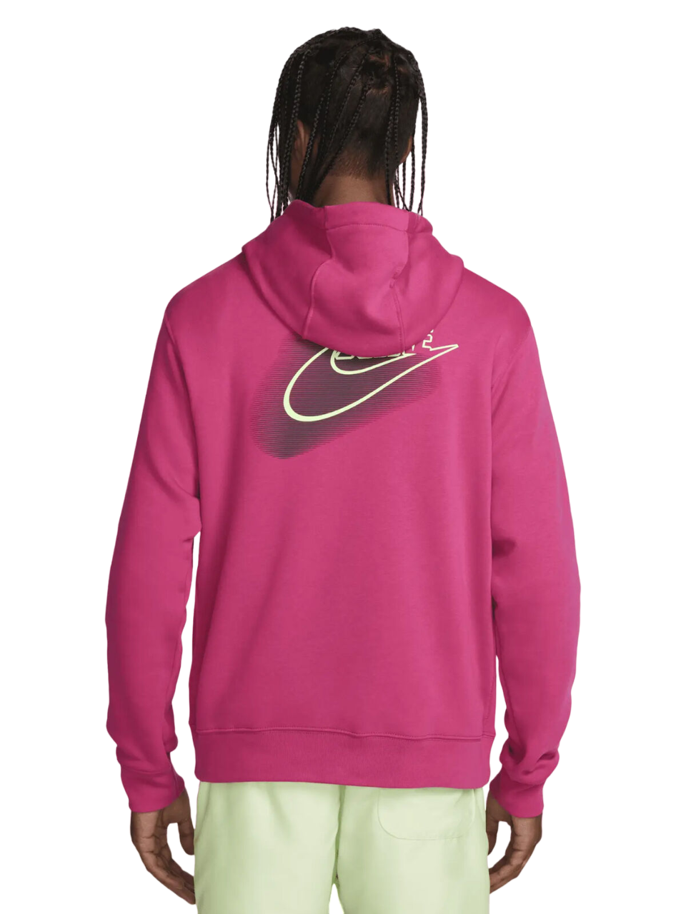 Nike Standard Issue men&#39;s hoodie FD0414-621 fuchsia