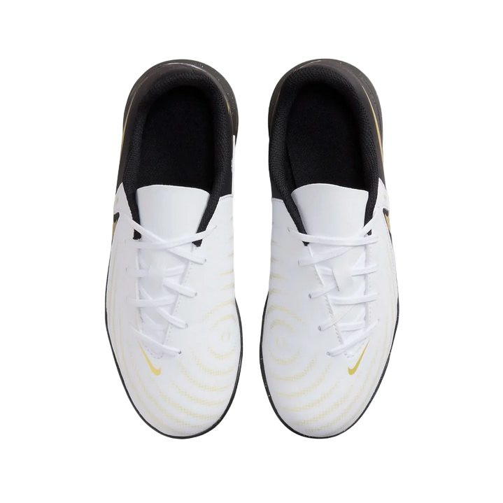 Nike boys&#39; soccer shoe Phanton Gx II Club TF FJ2604-100 white-black-gold
