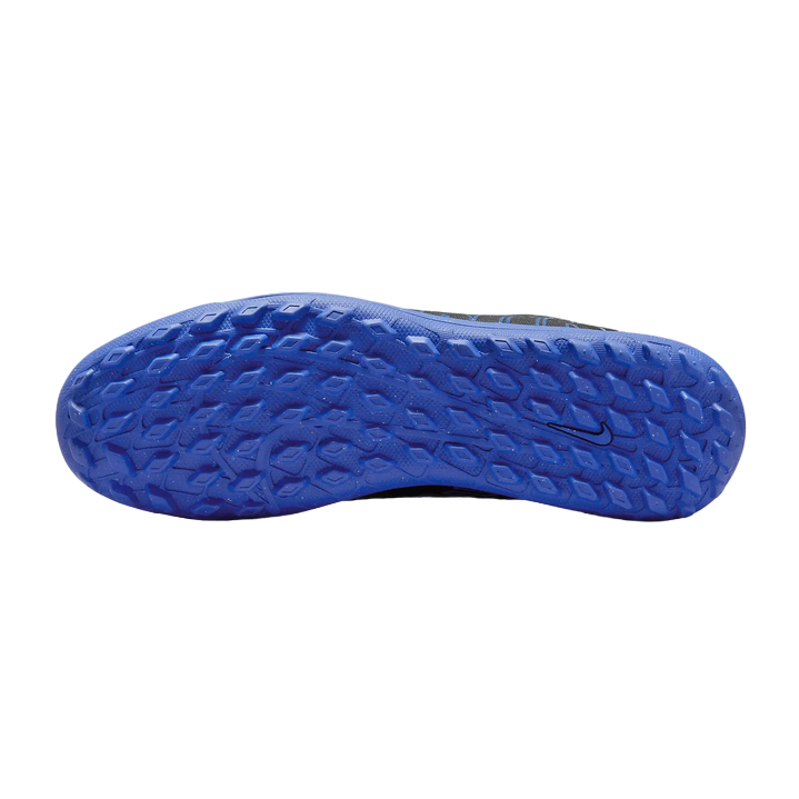 Nike men&#39;s soccer shoe Mercurial Vapor15 Club DJ5968-040 black-light blue