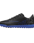 Nike men's soccer shoe Mercurial Vapor15 Club DJ5968-040 black-light blue