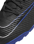 Nike men's soccer shoe Mercurial Vapor15 Club DJ5968-040 black-light blue