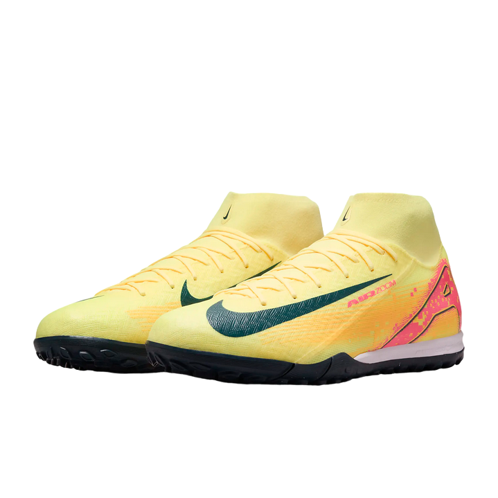 Nike scarpa da calcetto da uomo Mercurial Zoom Superfly 10 Academy Kylian Mbappé FQ8333-800 giallo-arancio