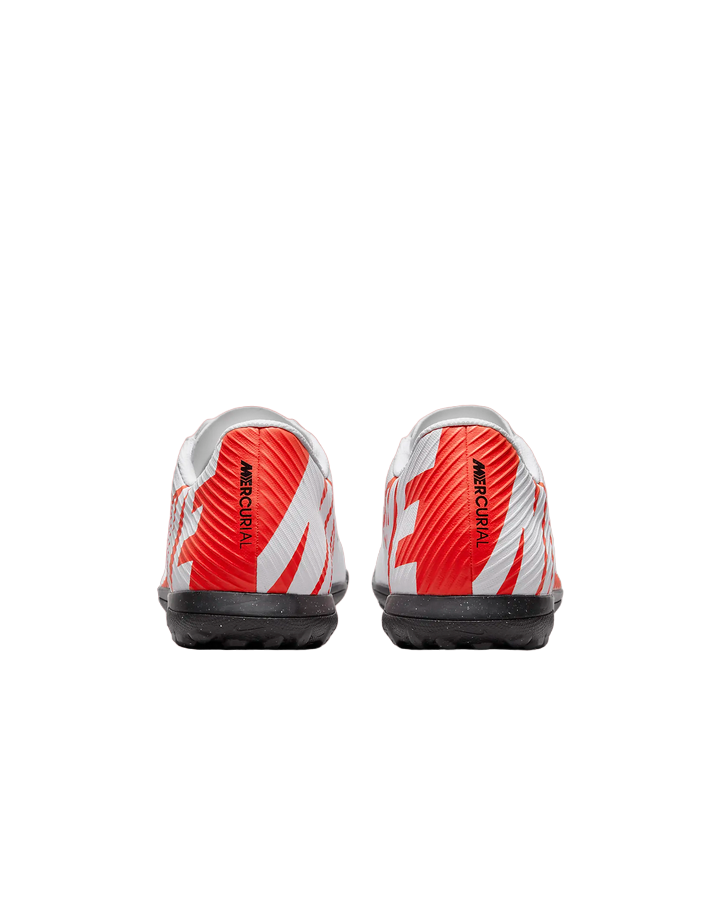 Nike men&#39;s soccer shoe Vapor 15 Club TF DJ5968-600 crimson-white-black