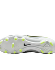 Nike scarpa da calcio da uomo Legend 10 Academy FG/MG DV4337-001 argento-nero