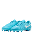 Nike scarpa da calcio junior Phantom GX II Club FG/M FJ2600-400 blue fury-bianco