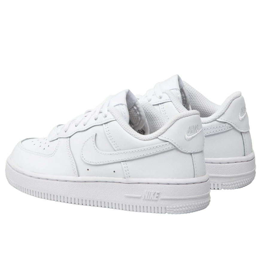 Nike scarpa sneakers da bambino Air Force 1 Leather DH2925-111 bianco