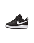 Nike scarpa sneakers da bambino Court Borough Low 2 BQ5453 002 nero-bianco