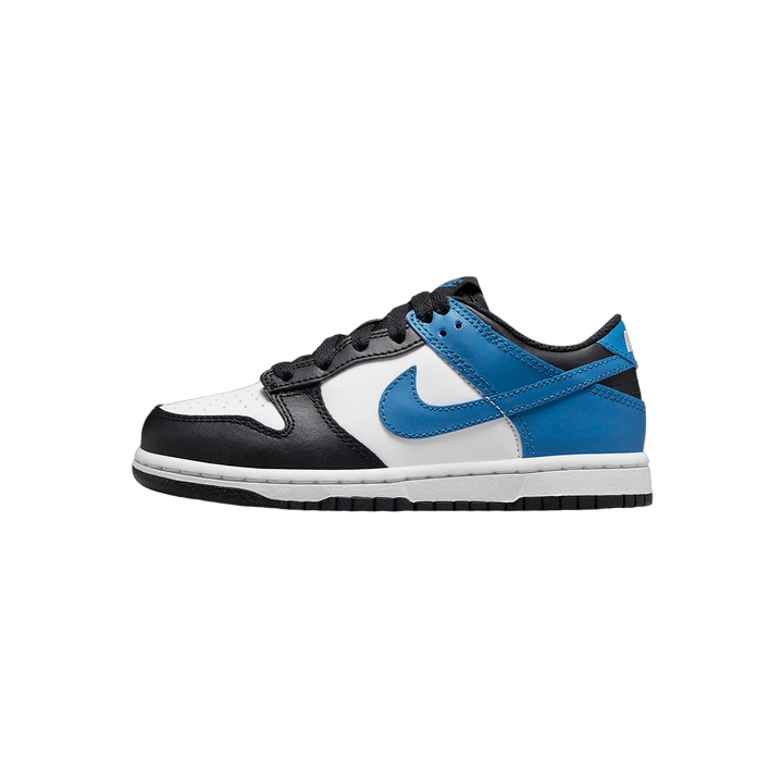 Nike Dunk Low children&#39;s sneakers shoe DH9756 104 white-blue-black