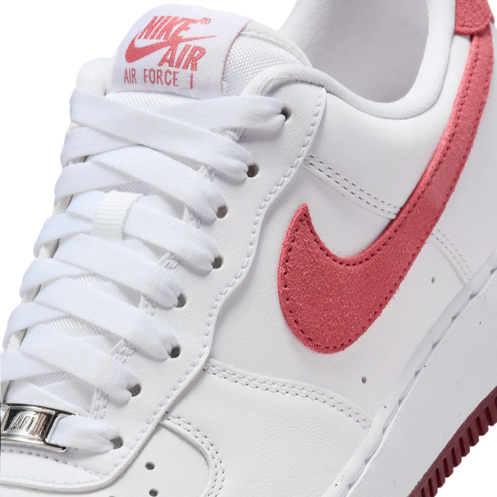Nike women&#39;s sneakers shoe Air Force 1 &#39;07 FQ7626-100 white-light red