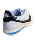 Nike Cortez DN1791-100 white black light blue women's sneakers shoe 
