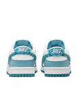 Nike scarpa sneakers da donna Dunk Low DH4401-101 bianco-acqua blu