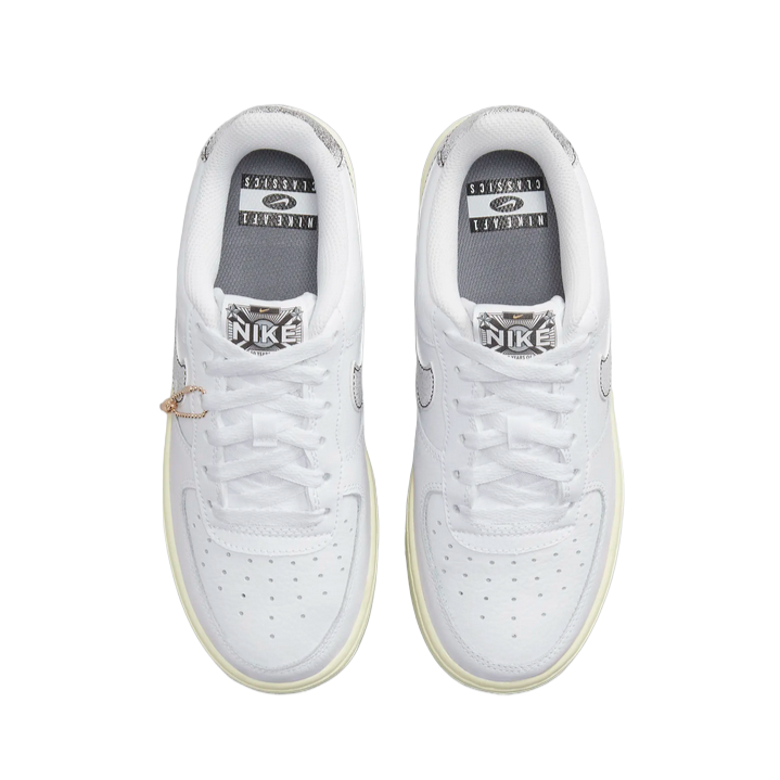 Nike Air Force LV8 3 white-smoke gray boy&#39;s sneakers shoe