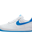 Nike men's sneakers shoe Air Force 1 '07 FJ4146-103 white-light blue