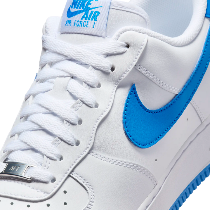 Nike men&#39;s sneakers shoe Air Force 1 &#39;07 FJ4146-103 white-light blue