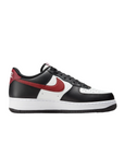 Nike men's sneakers shoe Air Force 1 '07 FZ4615-001 black red white