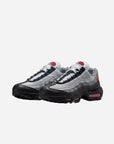 Nike scarpa sneakers da uomo Air Max 95 Essential DM0011 007 nero-rosso-antracite