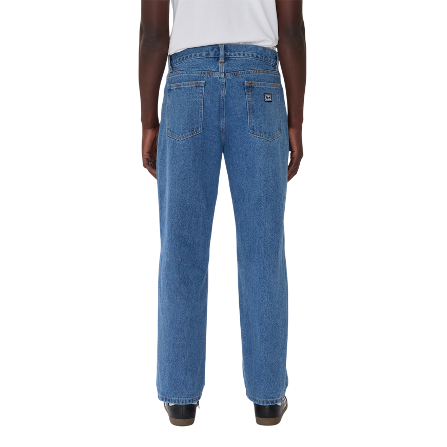 Obey pantalone jeans 5 tasche da uomo Hardwork 142010077 light indigo