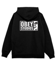 Obey felpa con cappuccio da adultoStudios Icon 112843977 nero