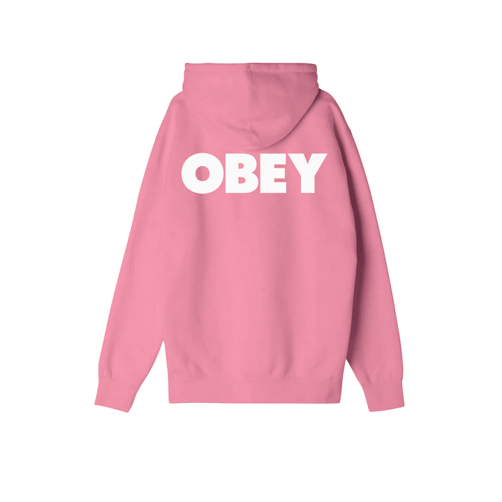 Obey felpa con cappuccio da uomo Bold 112842349 malva