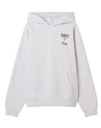 Obey felpa con cappuccio da adulto 
Posse Extra Heavy 112470231 grigio cenere