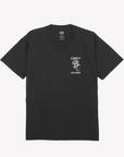 Obey men's short sleeve t-shirt Rise Above Rose Pigment 163813762 black