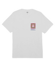 Obey men's short sleeve t-shirt Throwback 165263786 A951000 white