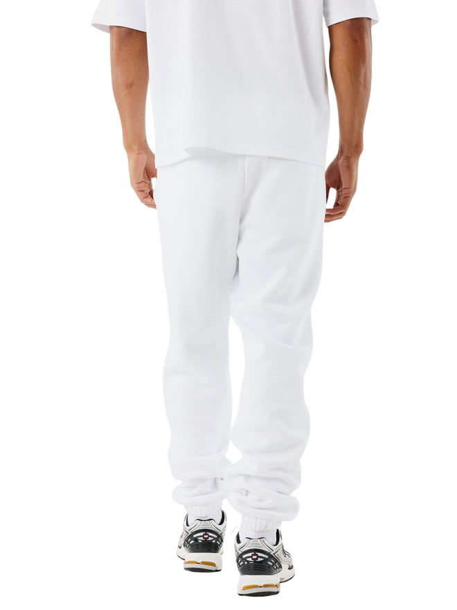 PXP Pantalone Uomo 2544506 WBK Bianco - Pantaloni Sportivi con Polsino - posteriore